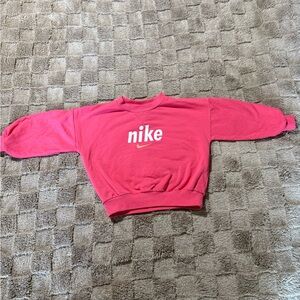 Nike Toddler Vibrant Pink Crew Neck